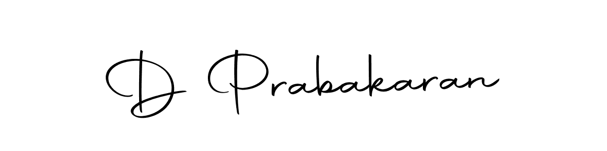 Make a short D Prabakaran signature style. Manage your documents anywhere anytime using Autography-DOLnW. Create and add eSignatures, submit forms, share and send files easily. D Prabakaran signature style 10 images and pictures png