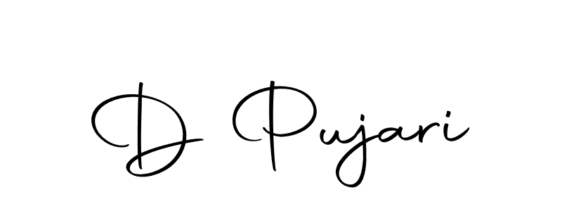 if you are searching for the best signature style for your name D Pujari. so please give up your signature search. here we have designed multiple signature styles  using Autography-DOLnW. D Pujari signature style 10 images and pictures png