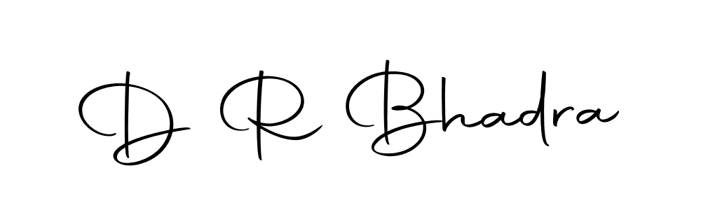 D R Bhadra stylish signature style. Best Handwritten Sign (Autography-DOLnW) for my name. Handwritten Signature Collection Ideas for my name D R Bhadra. D R Bhadra signature style 10 images and pictures png