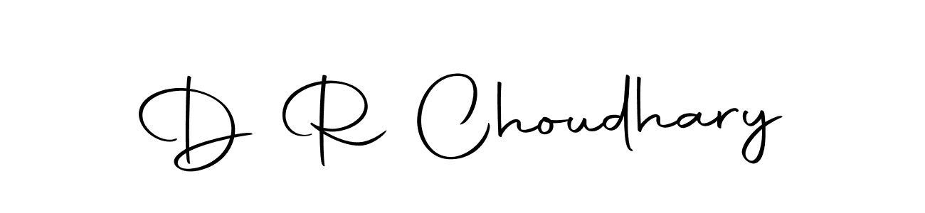 Use a signature maker to create a handwritten signature online. With this signature software, you can design (Autography-DOLnW) your own signature for name D R Choudhary. D R Choudhary signature style 10 images and pictures png