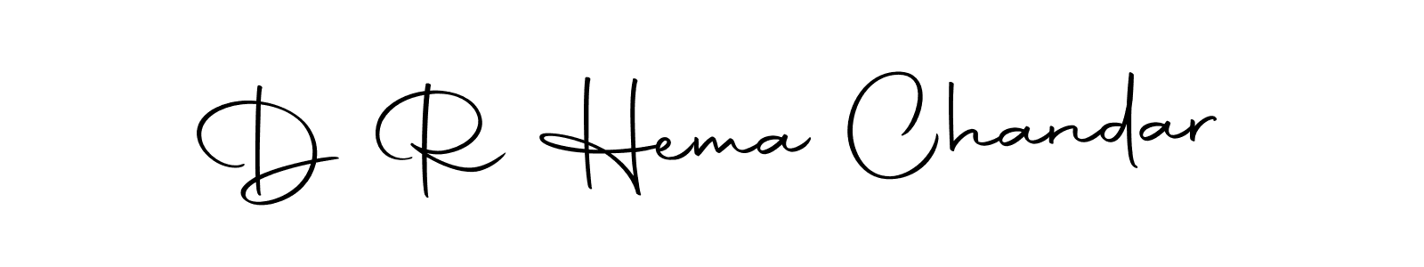 Use a signature maker to create a handwritten signature online. With this signature software, you can design (Autography-DOLnW) your own signature for name D R Hema Chandar. D R Hema Chandar signature style 10 images and pictures png