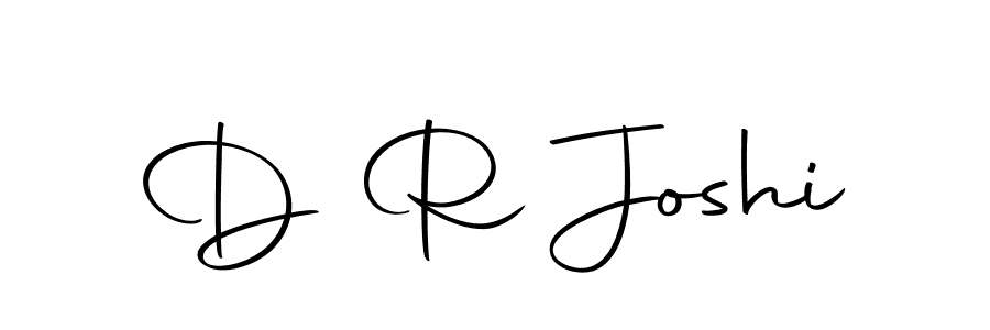 Use a signature maker to create a handwritten signature online. With this signature software, you can design (Autography-DOLnW) your own signature for name D R Joshi. D R Joshi signature style 10 images and pictures png