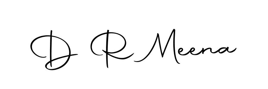 Use a signature maker to create a handwritten signature online. With this signature software, you can design (Autography-DOLnW) your own signature for name D R Meena. D R Meena signature style 10 images and pictures png