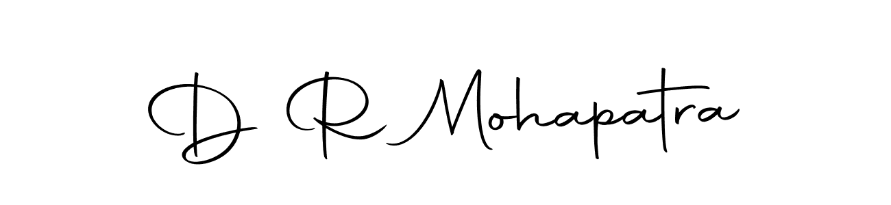 The best way (Autography-DOLnW) to make a short signature is to pick only two or three words in your name. The name D R Mohapatra include a total of six letters. For converting this name. D R Mohapatra signature style 10 images and pictures png