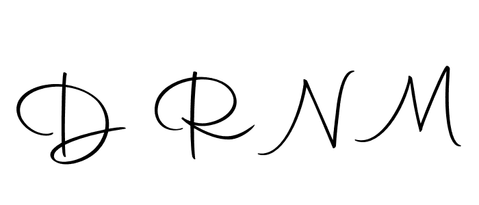 The best way (Autography-DOLnW) to make a short signature is to pick only two or three words in your name. The name D R N M include a total of six letters. For converting this name. D R N M signature style 10 images and pictures png