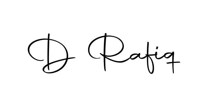 You should practise on your own different ways (Autography-DOLnW) to write your name (D Rafiq) in signature. don't let someone else do it for you. D Rafiq signature style 10 images and pictures png