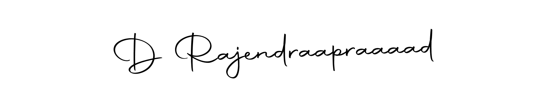 How to make D Rajendraapraaaad name signature. Use Autography-DOLnW style for creating short signs online. This is the latest handwritten sign. D Rajendraapraaaad signature style 10 images and pictures png