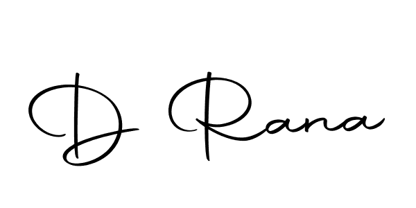 The best way (Autography-DOLnW) to make a short signature is to pick only two or three words in your name. The name D Rana include a total of six letters. For converting this name. D Rana signature style 10 images and pictures png