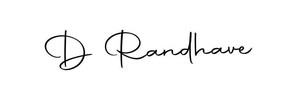 Design your own signature with our free online signature maker. With this signature software, you can create a handwritten (Autography-DOLnW) signature for name D Randhave. D Randhave signature style 10 images and pictures png