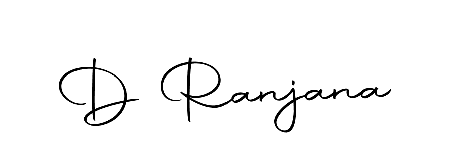 Make a beautiful signature design for name D Ranjana. Use this online signature maker to create a handwritten signature for free. D Ranjana signature style 10 images and pictures png