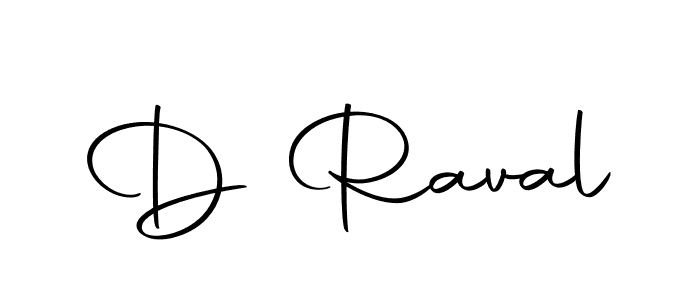 Make a beautiful signature design for name D Raval. With this signature (Autography-DOLnW) style, you can create a handwritten signature for free. D Raval signature style 10 images and pictures png