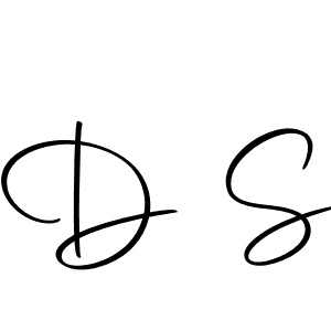 Make a beautiful signature design for name D S. With this signature (Autography-DOLnW) style, you can create a handwritten signature for free. D S signature style 10 images and pictures png