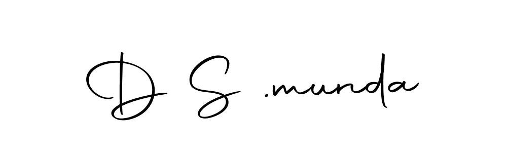 Once you've used our free online signature maker to create your best signature Autography-DOLnW style, it's time to enjoy all of the benefits that D S .munda name signing documents. D S .munda signature style 10 images and pictures png