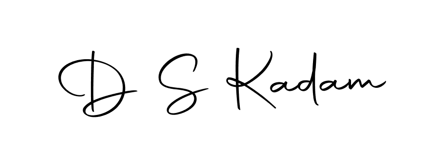 Make a beautiful signature design for name D S Kadam. Use this online signature maker to create a handwritten signature for free. D S Kadam signature style 10 images and pictures png