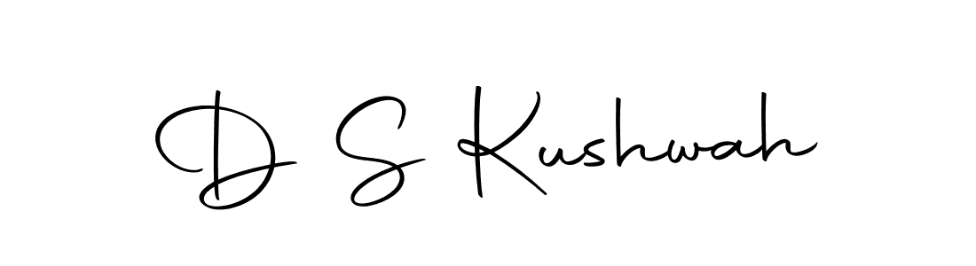 You can use this online signature creator to create a handwritten signature for the name D S Kushwah. This is the best online autograph maker. D S Kushwah signature style 10 images and pictures png