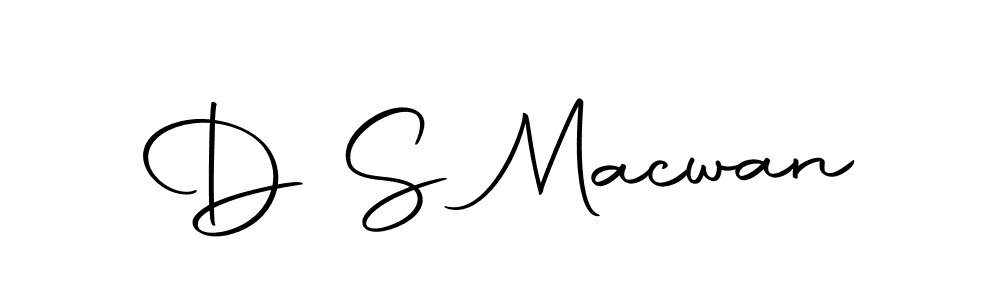 Also we have D S Macwan name is the best signature style. Create professional handwritten signature collection using Autography-DOLnW autograph style. D S Macwan signature style 10 images and pictures png