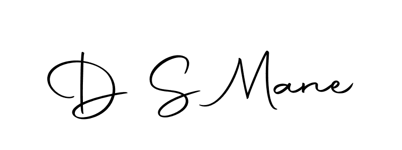 How to make D S Mane signature? Autography-DOLnW is a professional autograph style. Create handwritten signature for D S Mane name. D S Mane signature style 10 images and pictures png