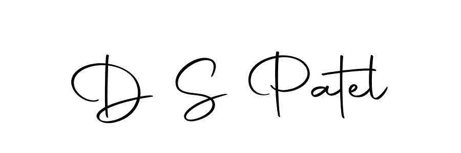 Make a beautiful signature design for name D S Patel. Use this online signature maker to create a handwritten signature for free. D S Patel signature style 10 images and pictures png