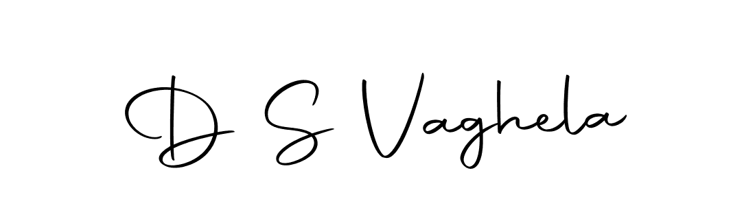 Create a beautiful signature design for name D S Vaghela. With this signature (Autography-DOLnW) fonts, you can make a handwritten signature for free. D S Vaghela signature style 10 images and pictures png