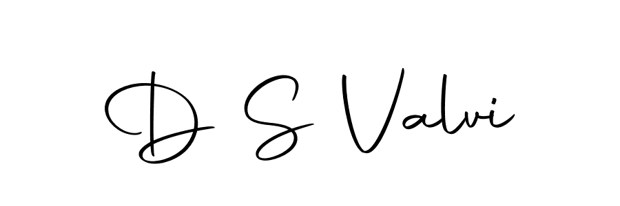 D S Valvi stylish signature style. Best Handwritten Sign (Autography-DOLnW) for my name. Handwritten Signature Collection Ideas for my name D S Valvi. D S Valvi signature style 10 images and pictures png