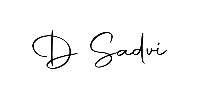 Once you've used our free online signature maker to create your best signature Autography-DOLnW style, it's time to enjoy all of the benefits that D Sadvi name signing documents. D Sadvi signature style 10 images and pictures png
