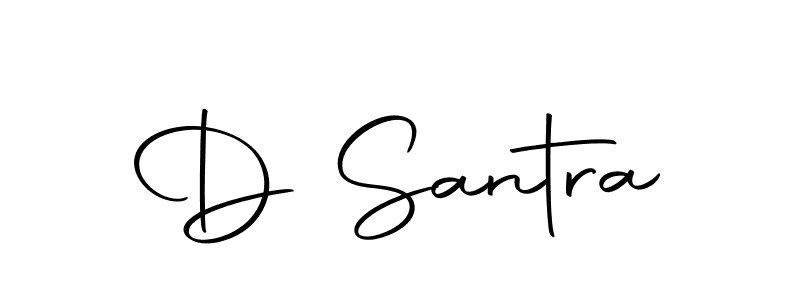 Also we have D Santra name is the best signature style. Create professional handwritten signature collection using Autography-DOLnW autograph style. D Santra signature style 10 images and pictures png