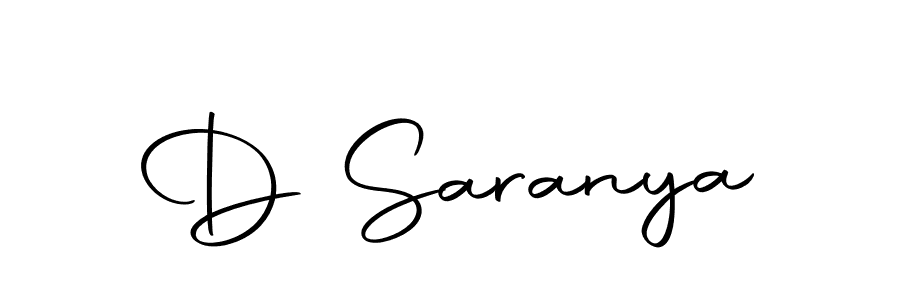 Similarly Autography-DOLnW is the best handwritten signature design. Signature creator online .You can use it as an online autograph creator for name D Saranya. D Saranya signature style 10 images and pictures png