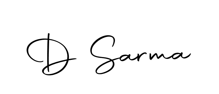 Make a beautiful signature design for name D Sarma. Use this online signature maker to create a handwritten signature for free. D Sarma signature style 10 images and pictures png