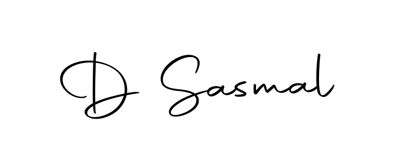 You should practise on your own different ways (Autography-DOLnW) to write your name (D Sasmal) in signature. don't let someone else do it for you. D Sasmal signature style 10 images and pictures png