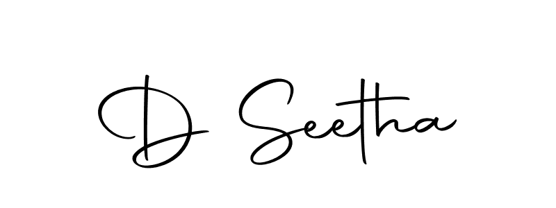 Autography-DOLnW is a professional signature style that is perfect for those who want to add a touch of class to their signature. It is also a great choice for those who want to make their signature more unique. Get D Seetha name to fancy signature for free. D Seetha signature style 10 images and pictures png