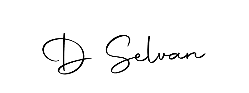 Also You can easily find your signature by using the search form. We will create D Selvan name handwritten signature images for you free of cost using Autography-DOLnW sign style. D Selvan signature style 10 images and pictures png