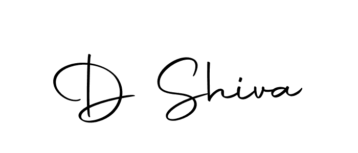 Design your own signature with our free online signature maker. With this signature software, you can create a handwritten (Autography-DOLnW) signature for name D Shiva. D Shiva signature style 10 images and pictures png