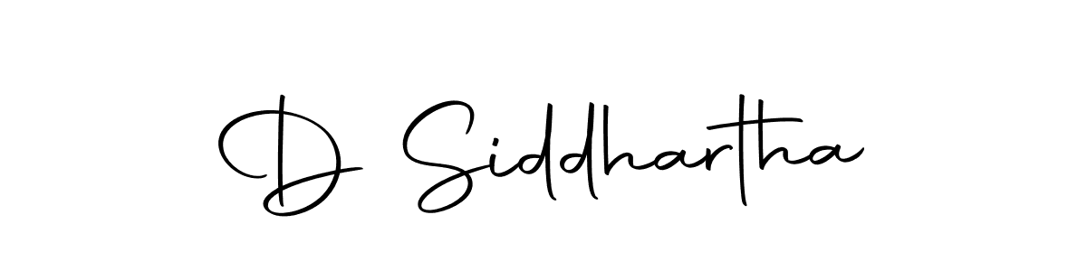 How to make D Siddhartha name signature. Use Autography-DOLnW style for creating short signs online. This is the latest handwritten sign. D Siddhartha signature style 10 images and pictures png