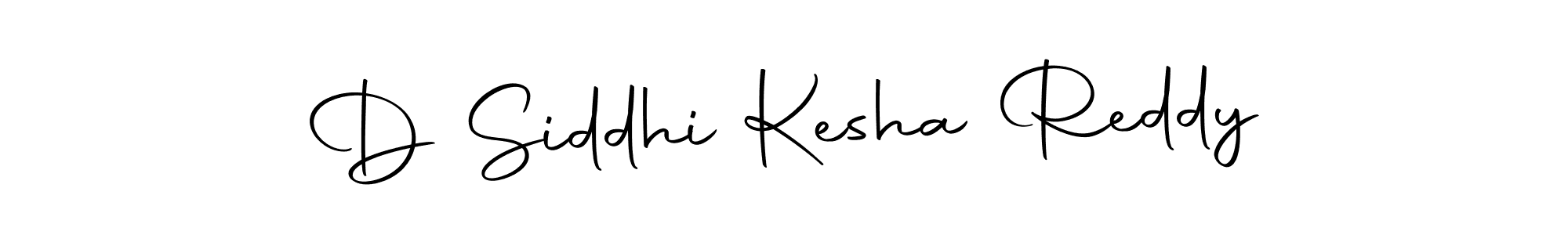 Similarly Autography-DOLnW is the best handwritten signature design. Signature creator online .You can use it as an online autograph creator for name D Siddhi Kesha Reddy. D Siddhi Kesha Reddy signature style 10 images and pictures png