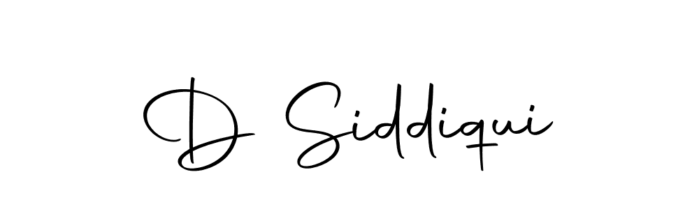 Design your own signature with our free online signature maker. With this signature software, you can create a handwritten (Autography-DOLnW) signature for name D Siddiqui. D Siddiqui signature style 10 images and pictures png