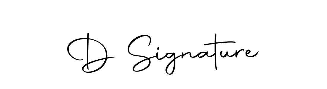 The best way (Autography-DOLnW) to make a short signature is to pick only two or three words in your name. The name D Signature include a total of six letters. For converting this name. D Signature signature style 10 images and pictures png