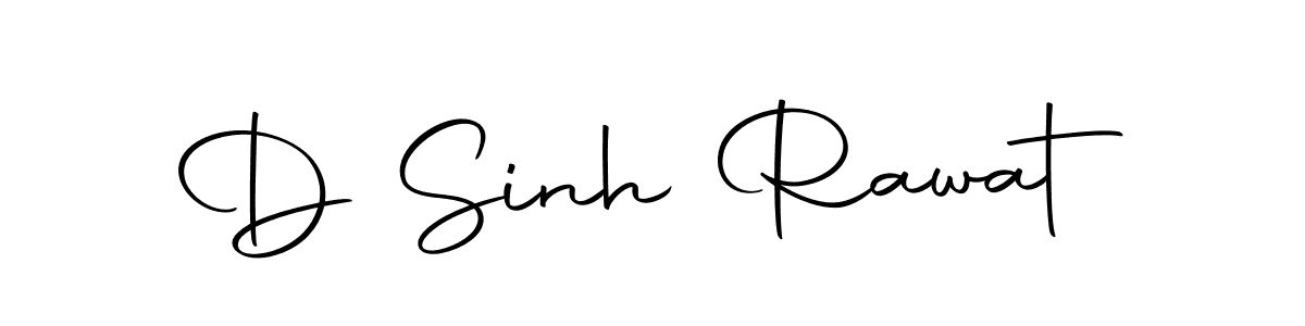 D Sinh Rawat stylish signature style. Best Handwritten Sign (Autography-DOLnW) for my name. Handwritten Signature Collection Ideas for my name D Sinh Rawat. D Sinh Rawat signature style 10 images and pictures png