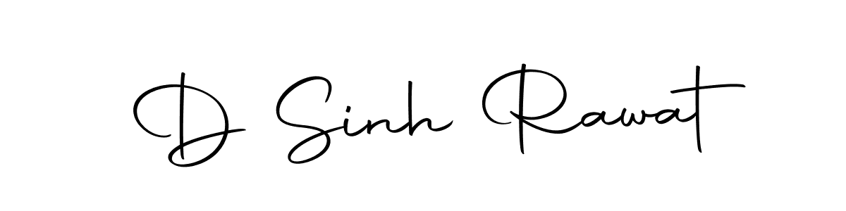 D Sinh Rawat stylish signature style. Best Handwritten Sign (Autography-DOLnW) for my name. Handwritten Signature Collection Ideas for my name D Sinh Rawat. D Sinh Rawat signature style 10 images and pictures png