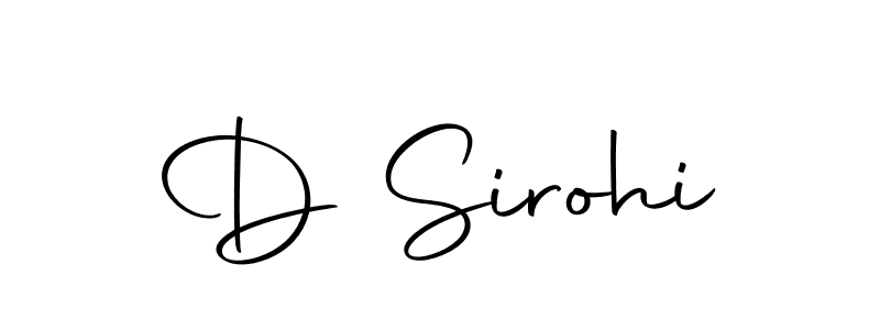 Similarly Autography-DOLnW is the best handwritten signature design. Signature creator online .You can use it as an online autograph creator for name D Sirohi. D Sirohi signature style 10 images and pictures png