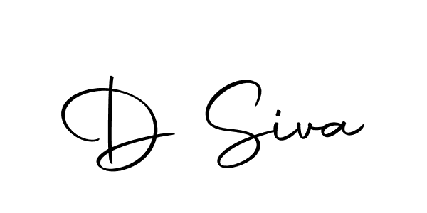 Make a beautiful signature design for name D Siva. With this signature (Autography-DOLnW) style, you can create a handwritten signature for free. D Siva signature style 10 images and pictures png