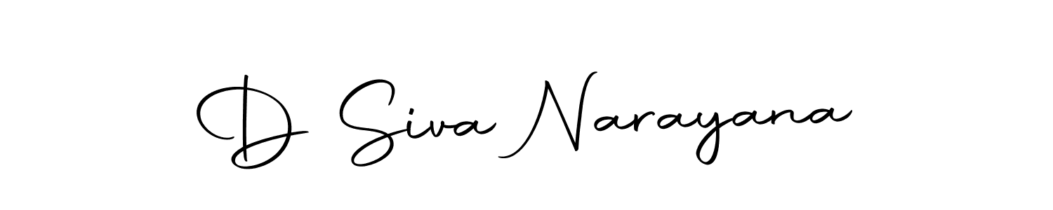 Autography-DOLnW is a professional signature style that is perfect for those who want to add a touch of class to their signature. It is also a great choice for those who want to make their signature more unique. Get D Siva Narayana name to fancy signature for free. D Siva Narayana signature style 10 images and pictures png