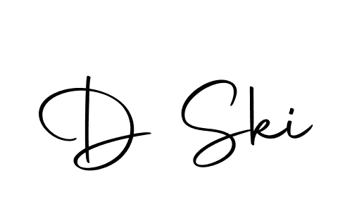 Create a beautiful signature design for name D Ski. With this signature (Autography-DOLnW) fonts, you can make a handwritten signature for free. D Ski signature style 10 images and pictures png