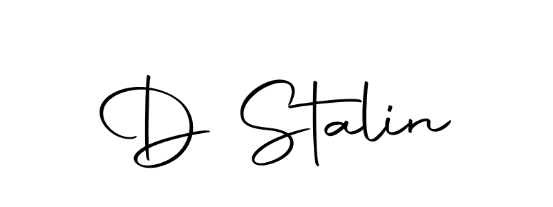 Also we have D Stalin name is the best signature style. Create professional handwritten signature collection using Autography-DOLnW autograph style. D Stalin signature style 10 images and pictures png