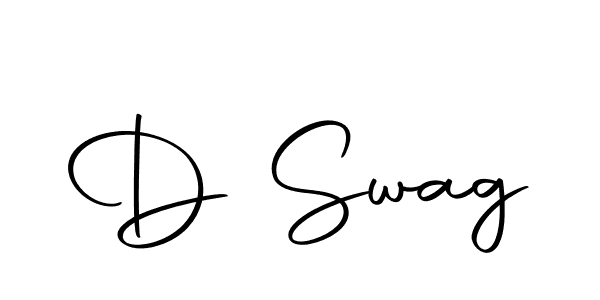 How to make D Swag signature? Autography-DOLnW is a professional autograph style. Create handwritten signature for D Swag name. D Swag signature style 10 images and pictures png