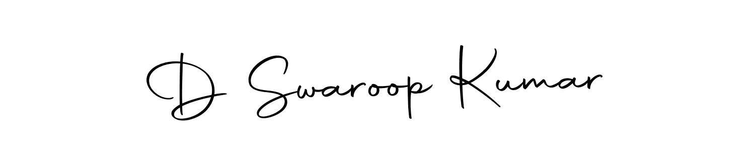 It looks lik you need a new signature style for name D Swaroop Kumar. Design unique handwritten (Autography-DOLnW) signature with our free signature maker in just a few clicks. D Swaroop Kumar signature style 10 images and pictures png