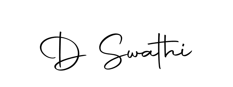 Use a signature maker to create a handwritten signature online. With this signature software, you can design (Autography-DOLnW) your own signature for name D Swathi. D Swathi signature style 10 images and pictures png