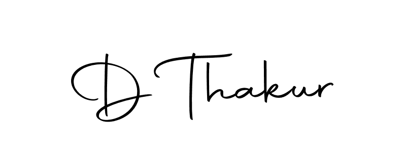 The best way (Autography-DOLnW) to make a short signature is to pick only two or three words in your name. The name D Thakur include a total of six letters. For converting this name. D Thakur signature style 10 images and pictures png