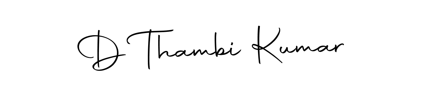 Make a short D Thambi Kumar signature style. Manage your documents anywhere anytime using Autography-DOLnW. Create and add eSignatures, submit forms, share and send files easily. D Thambi Kumar signature style 10 images and pictures png