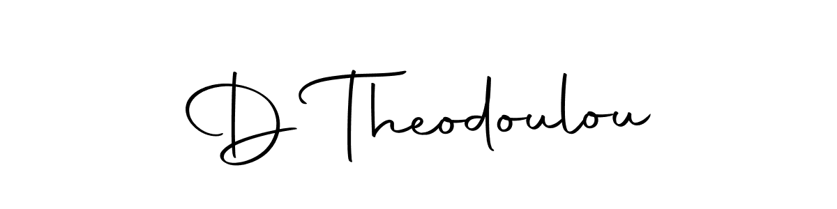 The best way (Autography-DOLnW) to make a short signature is to pick only two or three words in your name. The name D Theodoulou include a total of six letters. For converting this name. D Theodoulou signature style 10 images and pictures png