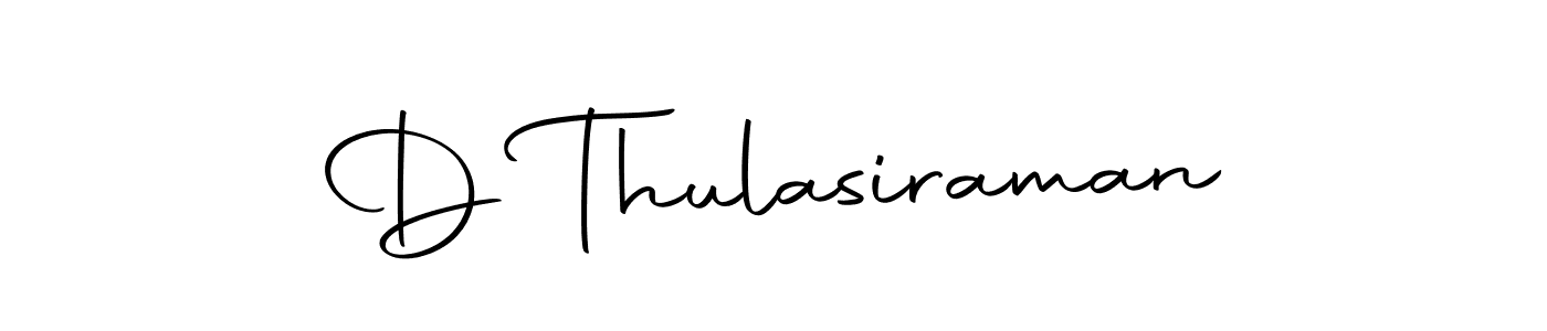 How to make D Thulasiraman name signature. Use Autography-DOLnW style for creating short signs online. This is the latest handwritten sign. D Thulasiraman signature style 10 images and pictures png